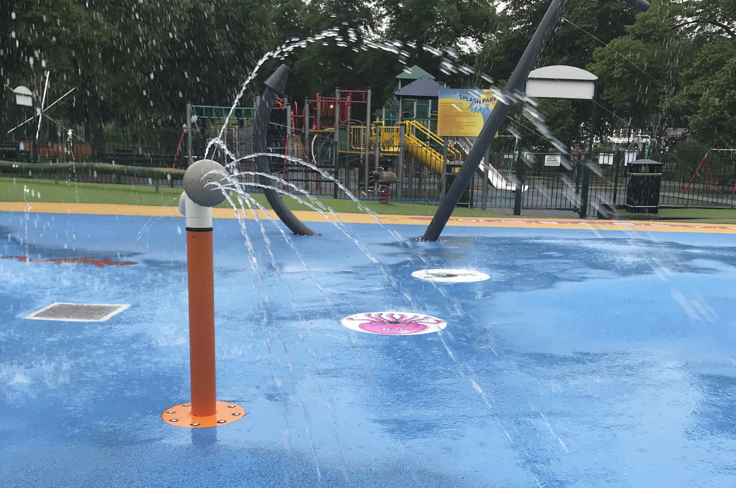 New Features in Shrewsbury Quarry Splash Park - Ray Parry Playgrounds