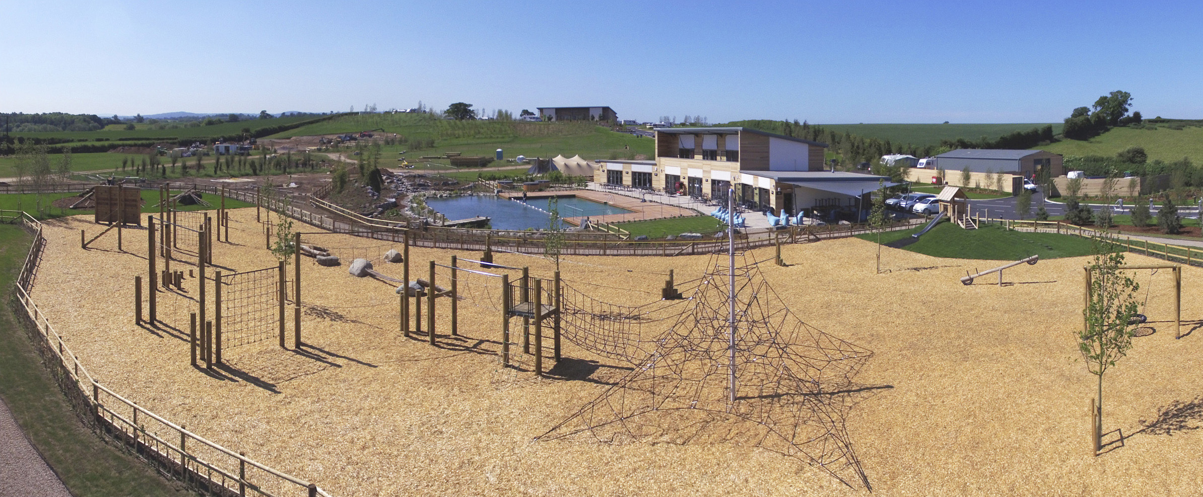 Bespoke Play Area designed for Love2Stay Shrewsbury - Ray Parry Playgrounds