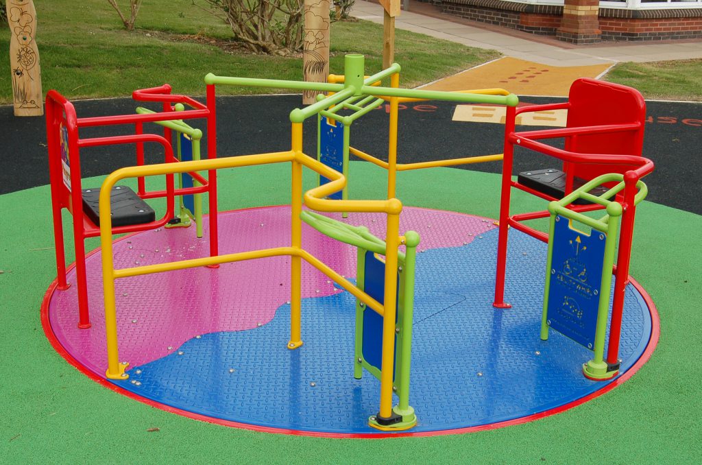 2.4m Inclusive Ability Whirl Roundabout | Play Equipment