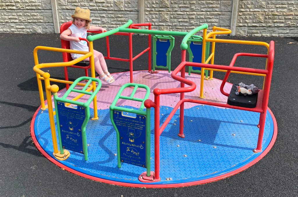 2.4m Inclusive Ability Whirl Roundabout | Play Equipment