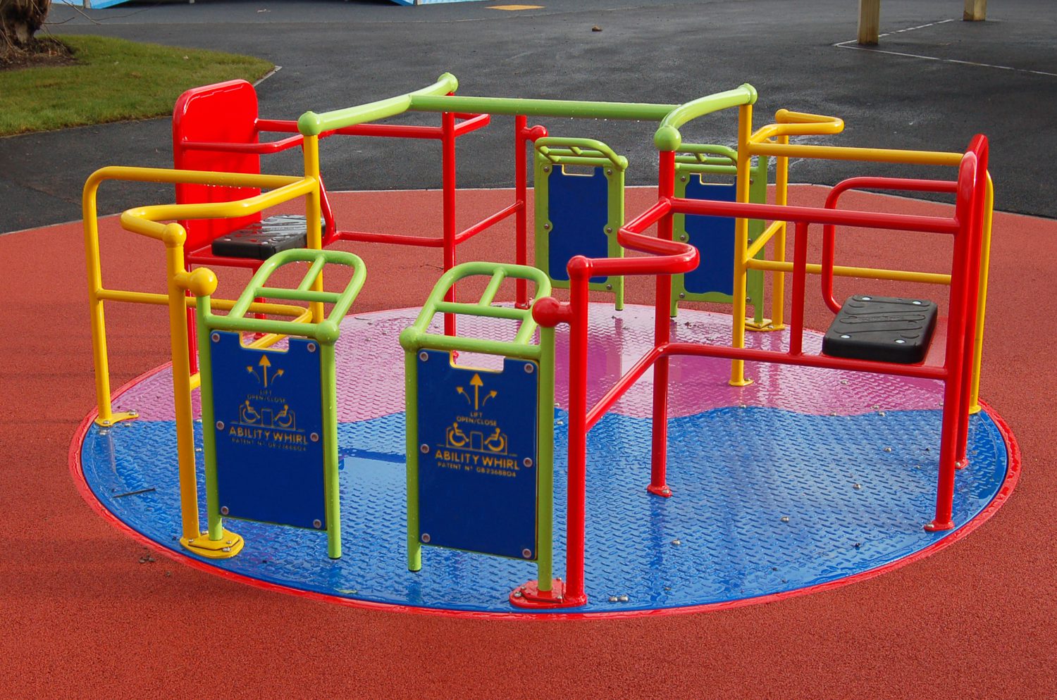 2.4m Inclusive Ability Whirl Roundabout | Play Equipment