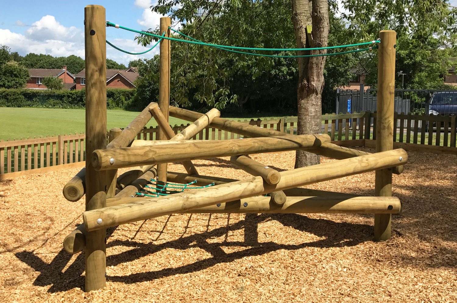 Clamber Stack 2 | Wooden Playground Equipment