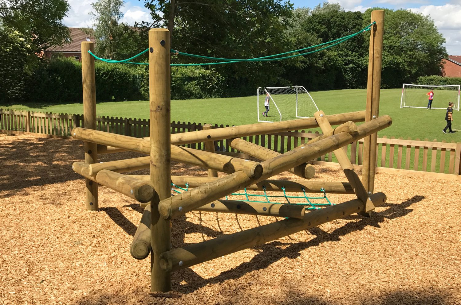 Clamber Stack 2 | Wooden Playground Equipment