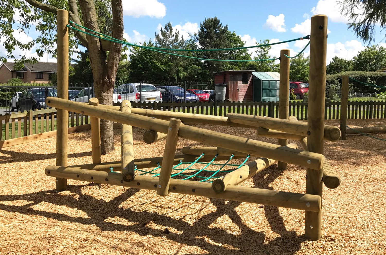 Clamber Stack 2 | Wooden Playground Equipment