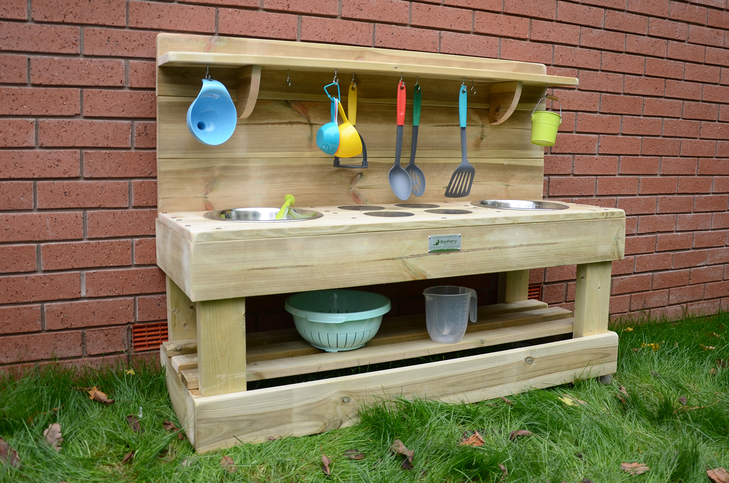 outdoor sensory table mud kitchen