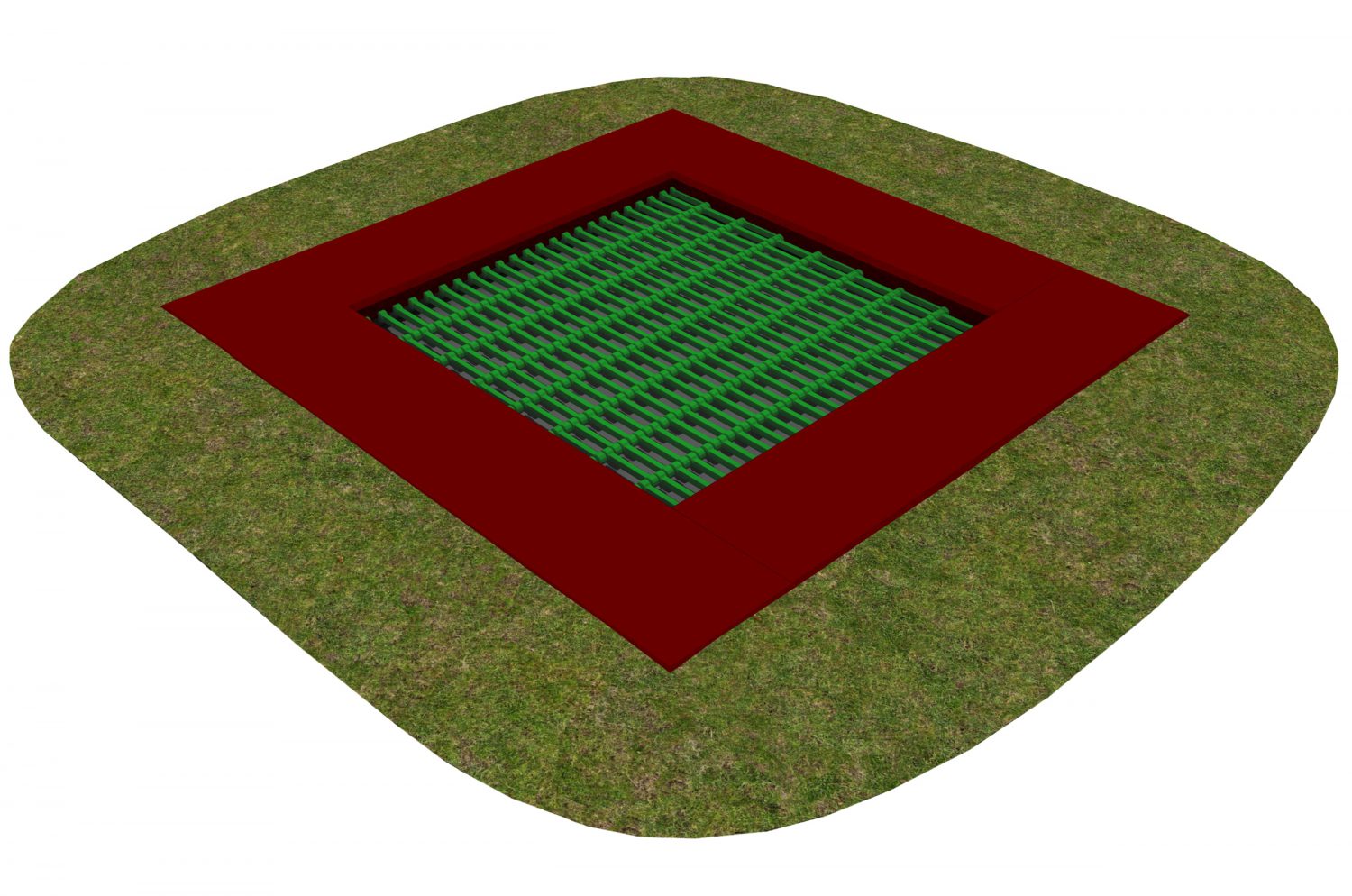 Inclusive In Ground Large Trampoline Ray Parry Playgrounds