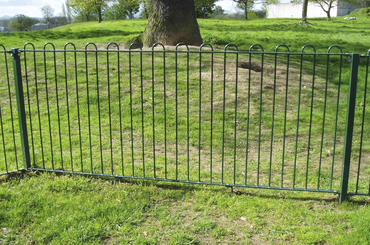 Timber Palisade Fencing Ray Parry Playgrounds