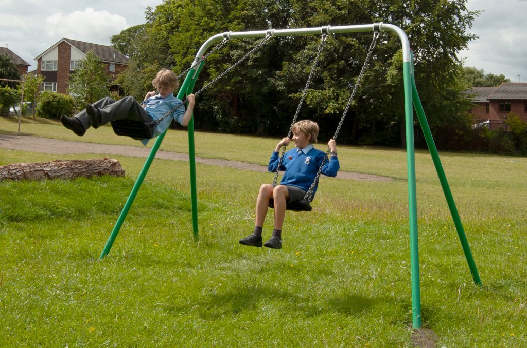 Steel Flat Swing Swings Playground Designers In Shropshire