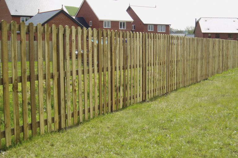 Timber Palisade Fencing Ray Parry Playgrounds