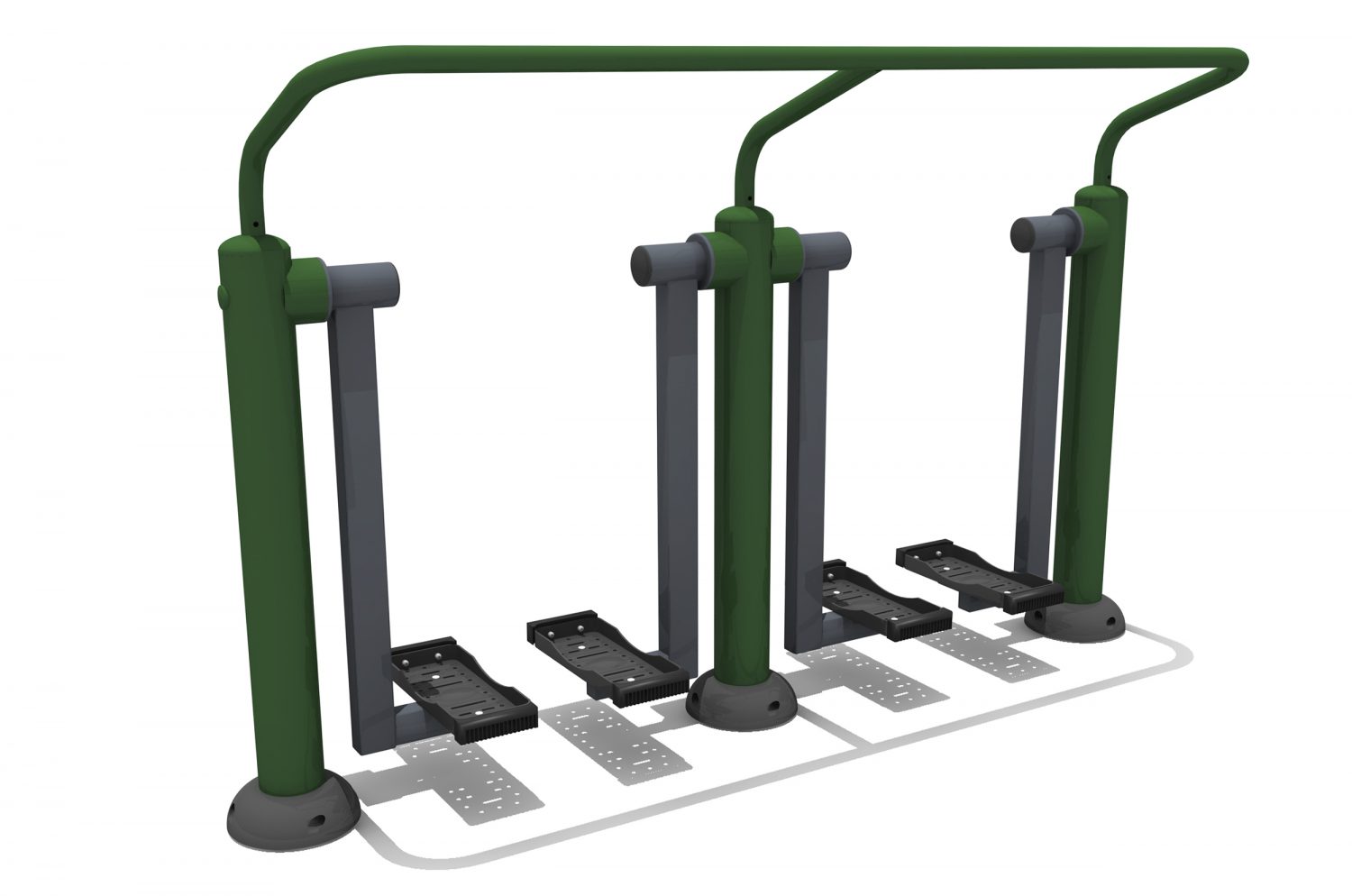 Double Health Walker Outdoor Fitness Ray Parry Playgrounds