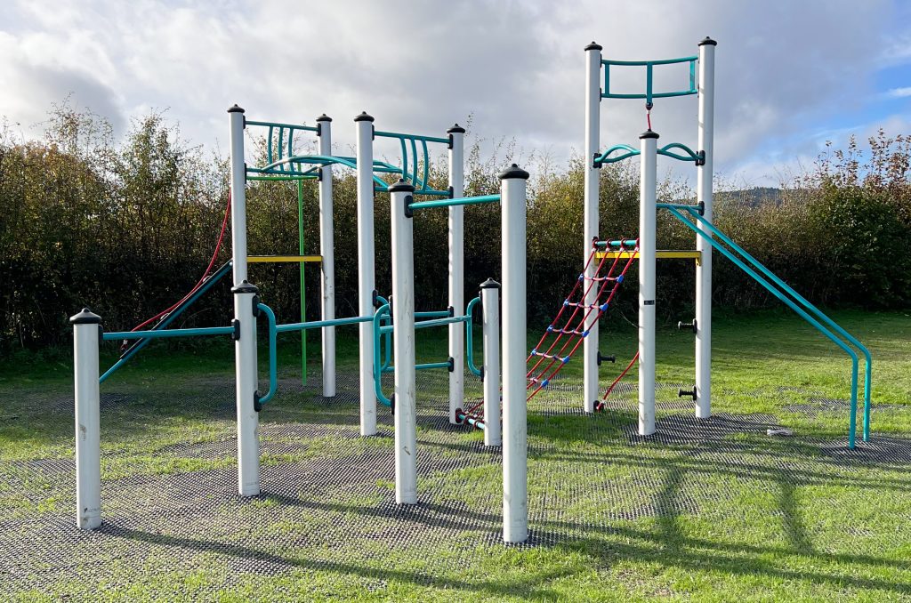 spider multi-play climber